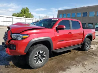 2021 Toyota Tacoma SR z VIN 3TYCZ5AN4MT033777, wystawiony jako Copart lot #55637785 z przebiegiem 49 931 mil mil oraz Szkoda całkowita • Salvage title. Historia ofert i sprzedaży dostępna na DreamBid. Obrazek 1.