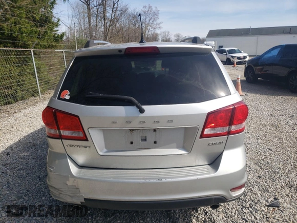 2011 Dodge Journey Crew with VIN 3D4PG3FGXBT571987, listed as a Copart auction lot 53959565 with 152,716 mi miles and Salvage title. Bid and sale history available at DreamBid. Image 6.