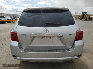 2009 Toyota Highlander Limited with VIN JTEDS42A992090996, listed as a Copart auction lot 48893545 with 0 mi miles and Salvage Title. Bid and sale history available at carsss.com. Image 6.