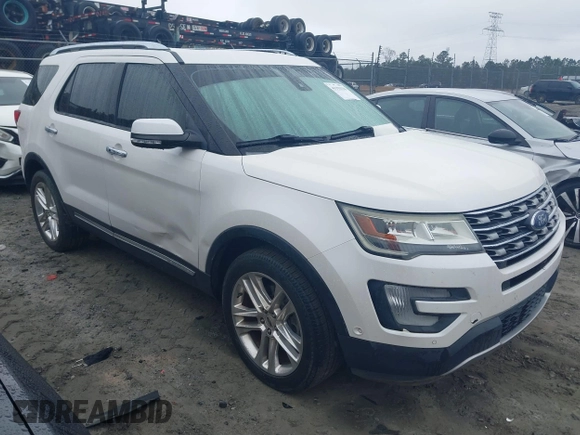 2016 Ford Explorer Limited z VIN 1FM5K8FH1GGC03374, wystawiony jako IAAI lot #41193336 z przebiegiem 124 853 mil mil oraz . Historia ofert i sprzedaży dostępna na DreamBid. Obrazek 1.