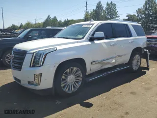 2017 Cadillac Escalade Platinum with VIN 1GYS4DKJ9HR394870, listed as a Copart auction lot 68375304 with 108,762 mi miles and Salvage Title. Bid and sale history available at carsss.com. Image 1.