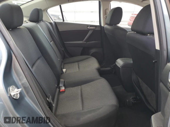 2013 Mazda 3 i SV with VIN JM1BL1TF8D1709748, listed as a Copart auction lot 53201555 with Not Provided miles and Salvage Title. Bid and sale history available at DreamBid. Image 10.