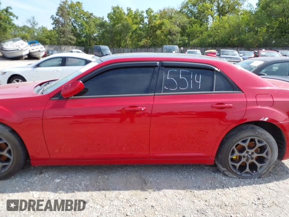 2015 Chrysler 300 with VIN 2C3CCAGG9FH860355, listed as a IAAI auction lot 40080685 with 130,074 mi miles. Bid and sale history available at carsss.com. Image 14.
