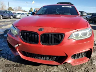 2015 BMW 2 Series M235i xDrive with VIN WBA1J9C52FVX99298, listed as a Copart auction lot 44325195 with 120,545 mi miles and Salvage Title. Bid and sale history available at carsss.com. Image 5.