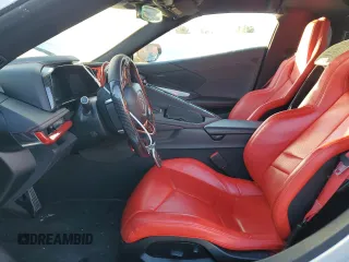 2022 Chevrolet Corvette 1LT with VIN 1G1YA2D44N5124168, listed as a Copart auction lot 82992154 with 12,179 mi miles and Salvage Title. Bid and sale history available at carsss.com. Image 7.