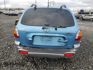 2004 Hyundai Santa Fe GLS with VIN KM8SC73D84U836947, listed as a Copart auction lot 43819265 with 153,487 mi miles and Salvage Title. Bid and sale history available at carsss.com. Image 6.