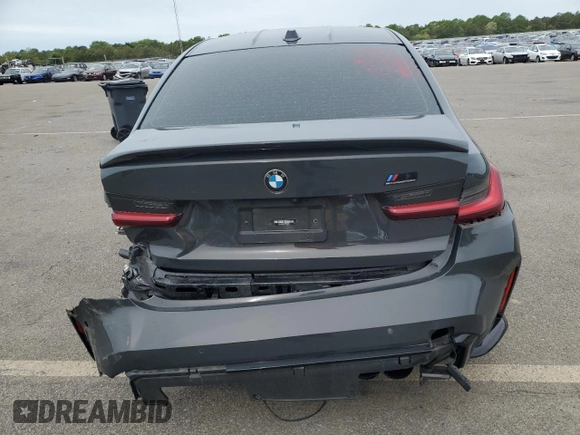 2023 BMW M3 Competition xDrive z VIN WBS43AY08PFP39992, wystawiony jako Copart lot #58658385 z przebiegiem 16 839 mil mil oraz Szkoda całkowita • Salvage title. Historia ofert i sprzedaży dostępna na DreamBid. Obrazek 6.