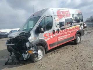 2021 Ram ProMaster Cargo with VIN 3C6LRVBG7ME560550, listed as a Copart auction lot 46991735 with Not Provided miles and Salvage Title. Bid and sale history available at carsss.com. Image 1.