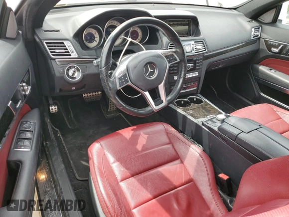 2015 Mercedes-Benz E 400 with VIN WDDKJ6HB9FF299949, listed as a Copart auction lot 56271825 with 54,446 mi miles and Salvage title. Bid and sale history available at DreamBid. Image 8.