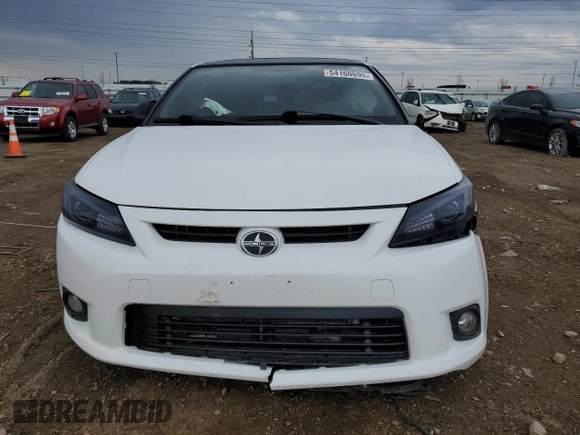 2012 Scion tC z VIN JTKJF5C71C3032427, wystawiony jako Copart lot #54160695 z przebiegiem 59 826 mil mil oraz Szkoda całkowita • Salvage title. Historia ofert i sprzedaży dostępna na DreamBid. Obrazek 5.