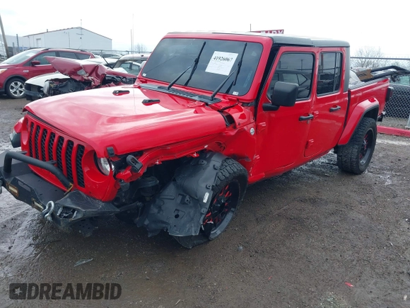 2021 Jeep Gladiator Freedom z VIN 1C6HJTAG0ML547293, wystawiony jako IAAI lot #41926067 z przebiegiem 57 696 mil mil oraz . Historia ofert i sprzedaży dostępna na DreamBid. Obrazek 16.