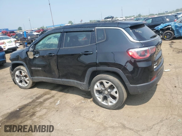 2019 Jeep Compass Limited z VIN 3C4NJDCB0KT647592, wystawiony jako Copart lot #64810305 z przebiegiem 68 518 mil mil oraz Czysty tytuł • Clean title. Historia ofert i sprzedaży dostępna na DreamBid. Obrazek 2.