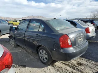2008 Hyundai Accent GLS with VIN KMHCN46C38U229764, listed as a Copart auction lot 41918725 with 0 mi miles and Salvage Title. Bid and sale history available at carsss.com. Image 2.