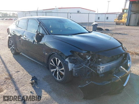 2018 Nissan Maxima SL with VIN 1N4AA6AP3JC401046, listed as a IAAI auction lot 42144400 with 86,330 mi miles and . Bid and sale history available at DreamBid. Image 1.