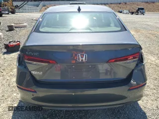 2022 Honda Civic Sedan LX with VIN 2HGFE2F2XNH548124, listed as a Copart auction lot 48738485 with 66,437 mi miles and Salvage Title. Bid and sale history available at carsss.com. Image 6.
