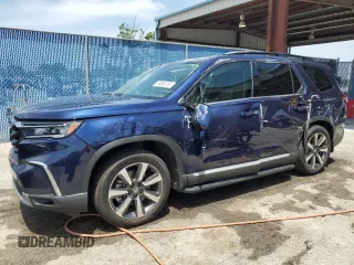 2024 Honda Pilot Touring z VIN 5FNYG2H72RB012340, wystawiony jako Copart lot #54094755 z przebiegiem 14 237 mil mil oraz Szkoda całkowita • Salvage title. Historia ofert i sprzedaży dostępna na DreamBid. Obrazek 1.