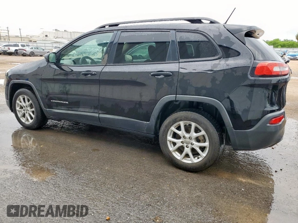 2017 Jeep Cherokee Sport with VIN 1C4PJLAB2HW640765, listed as a Copart auction lot 63521905 with 83,754 mi miles and Clean title. Bid and sale history available at DreamBid. Image 2.