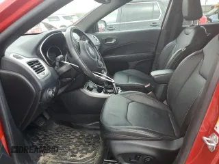 2021 Jeep Compass 80th Anniversary with VIN 3C4NJDEBXMT532899, listed as a Copart auction lot 55304905 with 44,299 mi miles and Salvage title. Bid and sale history available at DreamBid. Image 7.