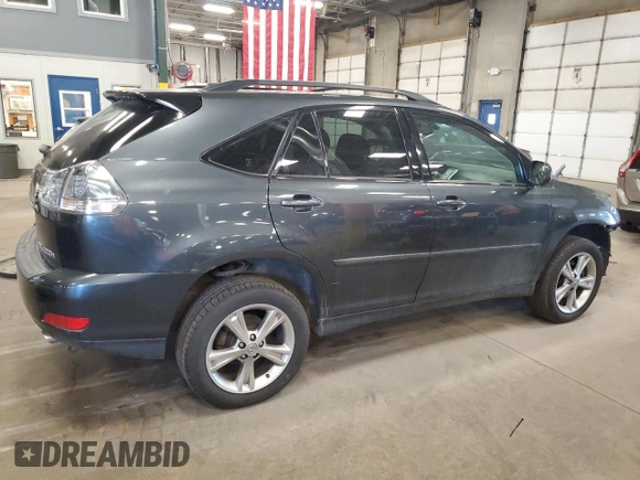 2006 Lexus RX 400h with VIN JTJHW31U360030541, listed as a Copart auction lot 55952635 with 293,881 mi miles and Clean Title. Bid and sale history available at DreamBid. Image 3.