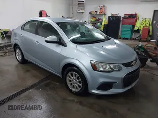 2017 Chevrolet Sonic LT with VIN 1G1JD5SH2H4112918, listed as a IAAI auction lot 41375473 with 117,434 mi miles and . Bid and sale history available at DreamBid. Image 1.