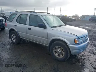 2000 Isuzu Rodeo with VIN 4S2DM58W9Y4301998, listed as a IAAI auction lot 41265011 with 222,659 mi miles. Bid and sale history available at carsss.com. Image 1.