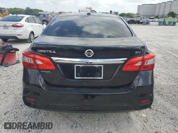 2017 Nissan Sentra S with VIN 3N1AB7AP1HY283032, listed as a Copart auction lot 63860505 with 88,640 mi miles and Clean title. Bid and sale history available at DreamBid. Image 6.