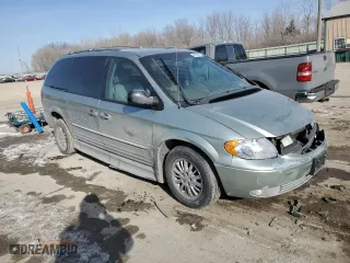 2003 Chrysler Town & Country Limited with VIN 2C8GP64L93R212549, listed as a Copart auction lot 42585415 with 157,762 mi miles and Salvage Title. Bid and sale history available at carsss.com. Image 4.