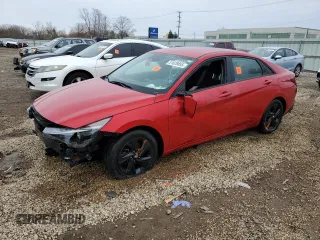 2023 Hyundai Elantra SEL with VIN 5NPLM4AG4PH088858, listed as a Copart auction lot 51628855 with 140,605 mi miles and Salvage Title. Bid and sale history available at DreamBid. Image 1.