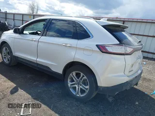 2016 Ford Edge Titanium with VIN 2FMPK4K92GBB59330, listed as a IAAI auction lot 41954797 with 143,092 mi miles. Bid and sale history available at carsss.com. Image 3.
