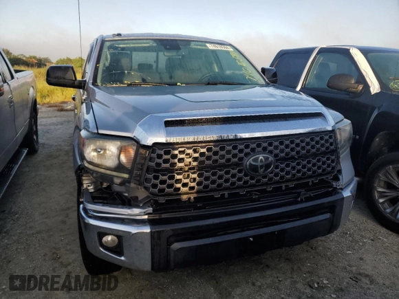 2019 Toyota Tundra 2WD SR with VIN 5TFRY5F1XKX254693, listed as a Copart auction lot 74018594 with 0 mi miles and Salvage Title. Bid and sale history available at carsss.com. Image 5.