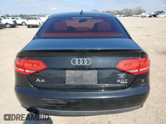 2012 Audi A4 2.0T Premium with VIN WAUBFAFL9CN006866, listed as a Copart auction lot 43605935 with 138,643 mi miles and Salvage Title. Bid and sale history available at carsss.com. Image 6.