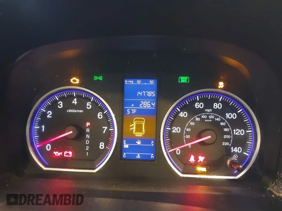 2010 Honda CR-V EX-L with VIN 5J6RE4H75AL820795, listed as a IAAI auction lot 41835562 with 147,785 mi miles and . Bid and sale history available at DreamBid. Image 7.