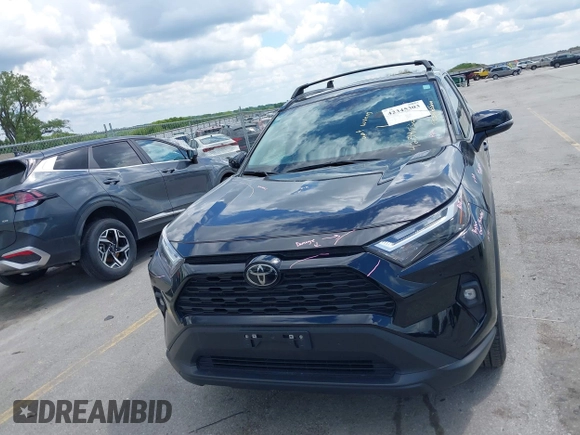 2023 Toyota RAV4 XLE Premium with VIN 2T3A1RFVXPC350896, listed as a IAAI auction lot 42345303 with 26,058 mi miles and . Bid and sale history available at DreamBid. Image 12.