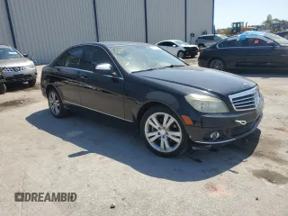 2008 Mercedes-Benz C 300 Sport with VIN WDDGF54X08F124267, listed as a Copart auction lot 57830955 with 167,012 mi miles and Salvage title. Bid and sale history available at DreamBid. Image 4.