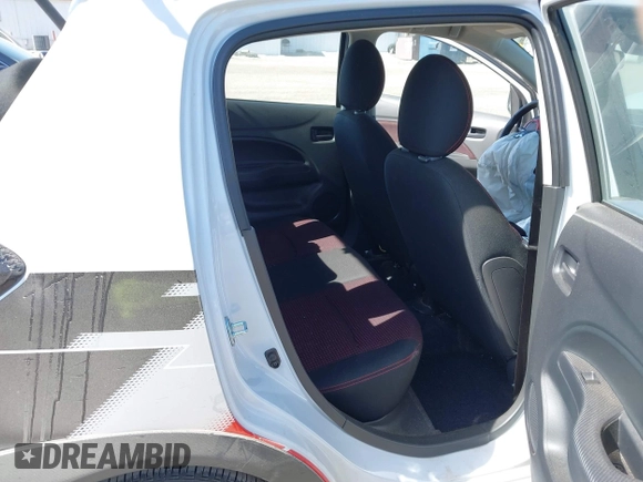 2023 Mitsubishi Mirage Black Edition with VIN ML32AWHJXPH004674, listed as a IAAI auction lot 42231841 with 19,978 mi miles and . Bid and sale history available at DreamBid. Image 8.