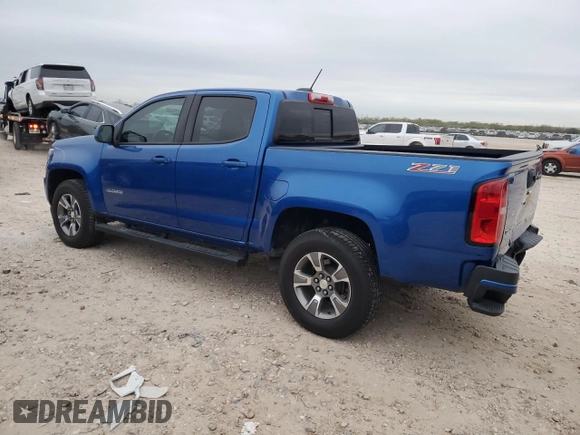 2019 Chevrolet Colorado 2WD Z71 with VIN 1GCGSDEN7K1290576, listed as a Copart auction lot 83950444 with 68,045 mi miles and Salvage Title. Bid and sale history available at carsss.com. Image 2.