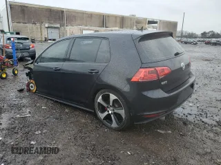 2017 Volkswagen Golf GTI S with VIN 3VW4T7AU3HM010613, listed as a Copart auction lot 44442634 with 79,532 mi miles and Salvage Title. Bid and sale history available at carsss.com. Image 2.