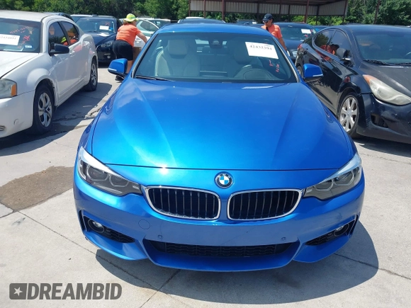 2018 BMW 4 Series 440i z VIN WBA4Z5C56JEE16537, wystawiony jako IAAI lot #42432394 z przebiegiem 56 053 mil mil oraz . Historia ofert i sprzedaży dostępna na DreamBid. Obrazek 6.