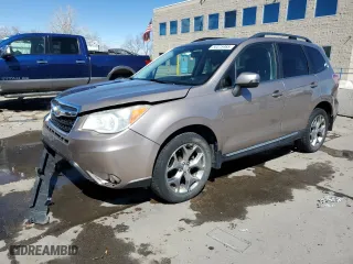 2015 Subaru Forester 2.5i Touring with VIN JF2SJAUC7FH473504, listed as a Copart auction lot 50375465 with 70,683 mi miles and Salvage Title. Bid and sale history available at carsss.com. Image 1.