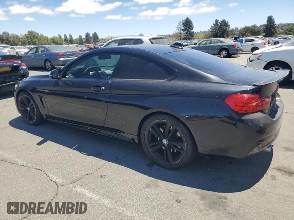 2014 BMW 4 Series 435i with VIN WBA3R1C5XEK192441, listed as a Copart auction lot 65279455 with 145,068 mi miles and Salvage title. Bid and sale history available at DreamBid. Image 2.