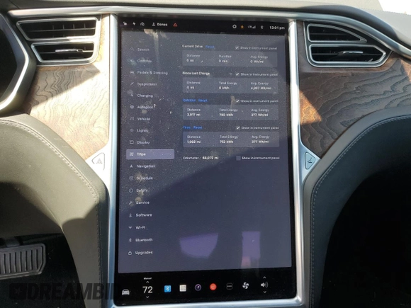 2020 Tesla Model S Long Range с VIN 5YJSA1E23LF350976, выставлен на аукционе Copart как лот 52536265 с пробегом 68 072 миль миль и Списание • Salvage title. История ставок и продаж доступна на DreamBid. Изображение 9.