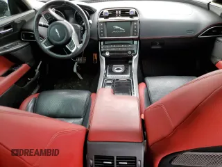 2018 Jaguar XE with VIN SAJAM4FV5JCP38073, listed as a Copart auction lot 49711124 with 68,421 mi miles and . Bid and sale history available at DreamBid. Image 8.