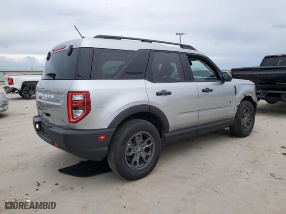 2023 Ford Bronco Sport Big Bend with VIN 3FMCR9B67PRE18635, listed as a Copart auction lot 89212595 with NaN miles and Salvage Title. Bid and sale history available at carsss.com. Image 3.