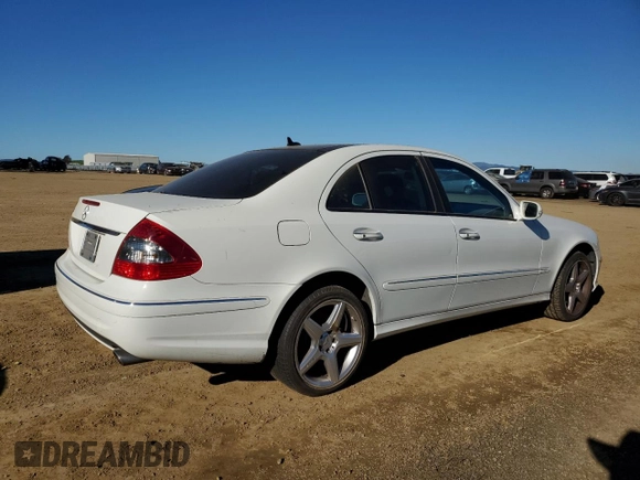 2009 Mercedes-Benz E-Class Sport 5.5L with VIN WDBUF72X59B371349, listed as a Copart auction lot 41536565 with 188,483 mi miles and Clean Title. Bid and sale history available at carsss.com. Image 3.