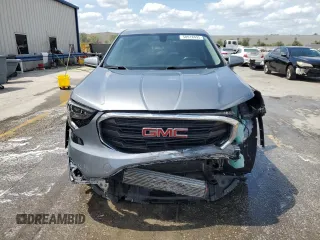 2018 GMC Terrain SLE with VIN 3GKALMEV5JL355116, listed as a Copart auction lot 50918495 with 98,080 mi miles and Salvage Title. Bid and sale history available at carsss.com. Image 5.