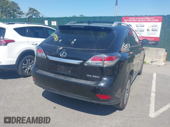 2015 Lexus RX 350 with VIN 2T2ZK1BA4FC167596, listed as a IAAI auction lot 42234362 with 122,344 mi miles and . Bid and sale history available at carsss.com. Image 4.