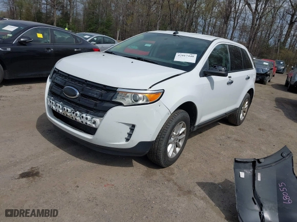 2014 Ford Edge SE with VIN 2FMDK3GC7EBA08627, listed as a IAAI auction lot 42017440 with 158,859 mi miles. Bid and sale history available at carsss.com. Image 2.