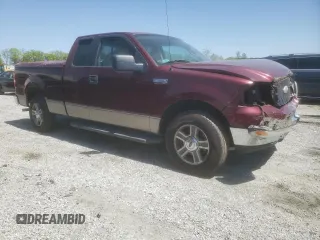 2005 Ford F-150 XLT with VIN 1FTPX12535FA84893, listed as a Copart auction lot 51248115 with 107,981 mi miles and Salvage title. Bid and sale history available at DreamBid. Image 4.