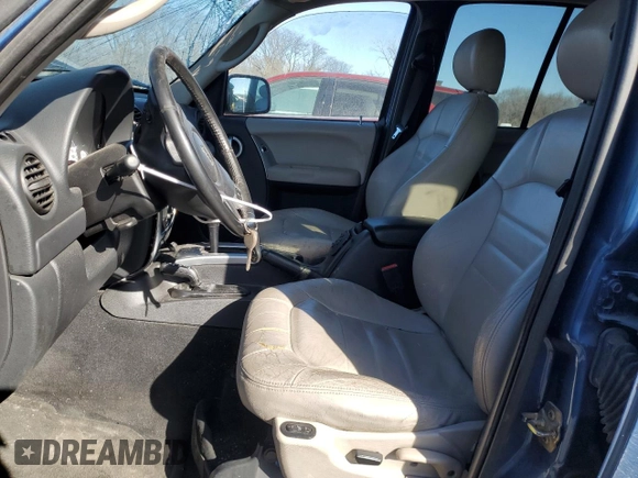 2004 Jeep Liberty Limited with VIN 1J4GL58K04W127014, listed as a Copart auction lot 42746575 with 0 mi miles and Salvage Title. Bid and sale history available at carsss.com. Image 7.
