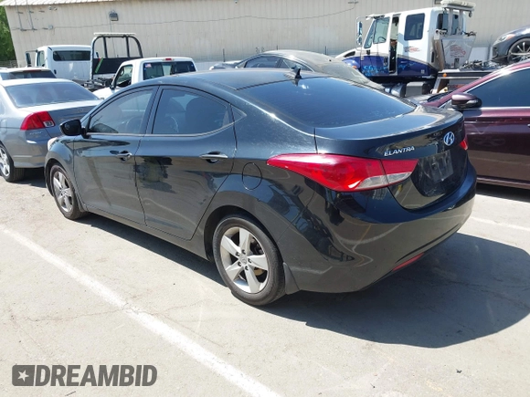 2013 Hyundai Elantra GLS with VIN 5NPDH4AE1DH239917, listed as a IAAI auction lot 42532277 with 211,058 mi miles and . Bid and sale history available at DreamBid. Image 3.